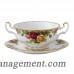 Royal Albert Old Country Roses 6.25" Cream Soup Saucer RAL1030